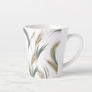 Tasse Latte Petite boue en latte 12oz   Style Agricole minimal