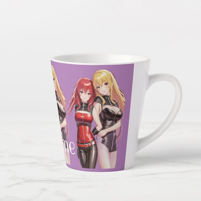 Tasse Latte Petites filles Anime Thunder_Cove (Droite)