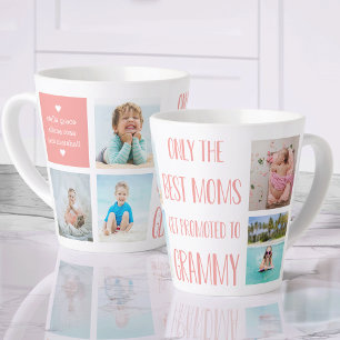 Tasse Latte Petits-enfants Grammy Photo et nom