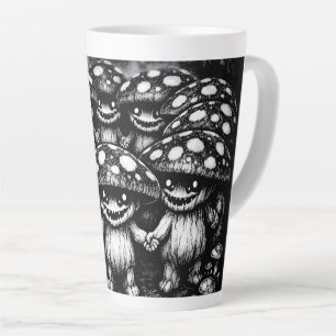 Tasse Latte Peuple Champignon • Créatures de la Forêt par Bur