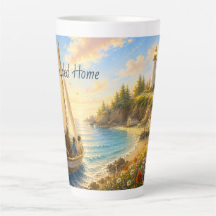 Tasse Latte Phare Côté Maison Guidée