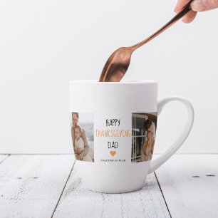 Tasse Latte Photo & Bon thanksgiving moderne Papa