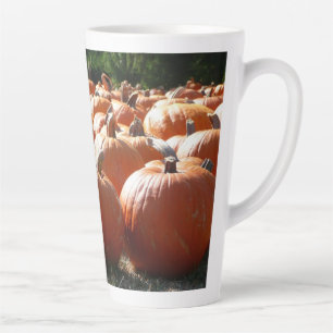 Tasse Latte Photo citrouille pour automne, Halloween ou Thanks