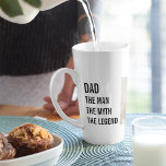 Tasse Latte Photo Collage moderne | Cadeau papa<br><div class="desc">Un cadeau photo de collage moderne peut être l'un des meilleurs cadeaux de Fête des pères que vous pouvez donner à votre père. C'est une façon unique et personnelle de montrer votre appréciation et votre amour pour votre père, tout en vous permettant d'être créatif et de s'amuser avec le cadeau....</div>