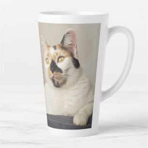 Tasse Latte Photo de Best Cat Mom