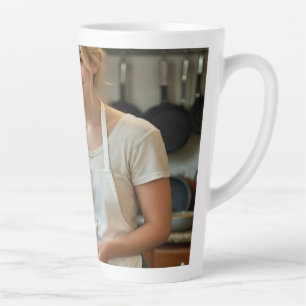 Tasse Latte Photo de manger des tacos Personnaliser