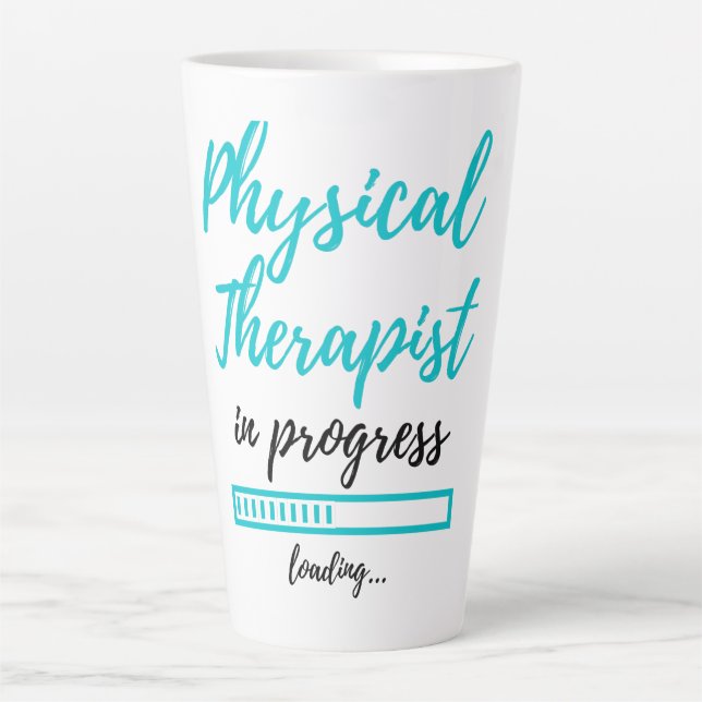 Tasse Latte Physical Therapist in Progress 2 (Devant)