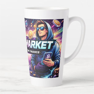 Tasse Latte Pièce de Crypto