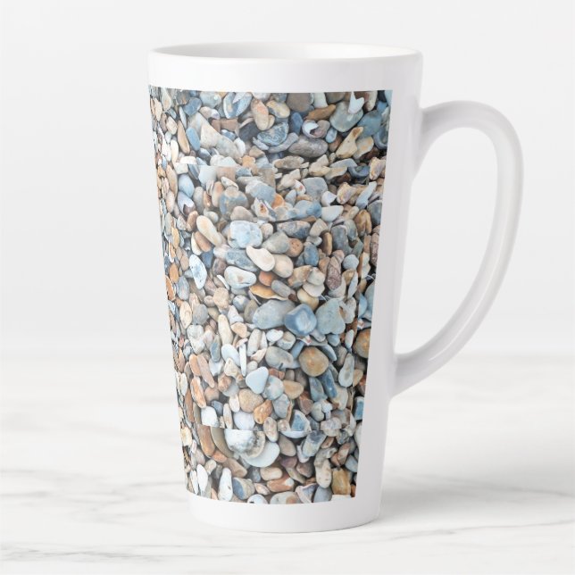 Tasse Latte Pierres et galets (Droite)