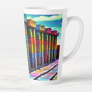 Tasse Latte Pierres psychédéliques