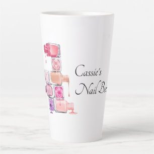 Tasse Latte Pile Polonaise Clou Personnalisée
