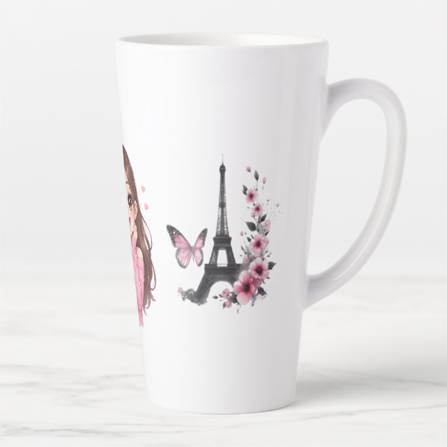 Tasse Latte Pink Daydream Heartfull Smile Sugar & Sunshine Bub (Droite)