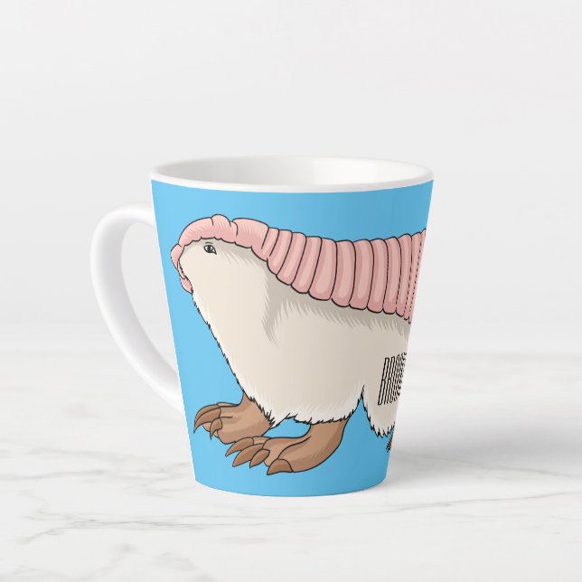 Tasse Latte Pink fairy armadillo (Angle gauche)