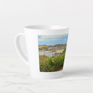 Tasse Latte Plage de Porthcressa, îles de Scilly