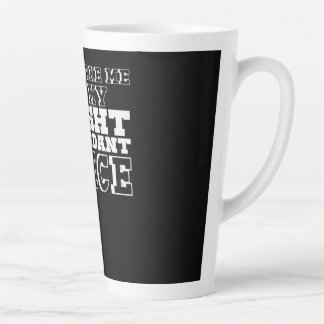 Tasse Latte Plaisanterie de jeu de mots de l'agent de bord
