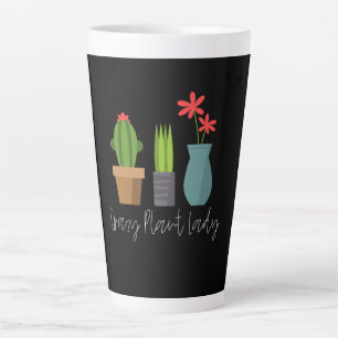 Tasse Latte Plantes - Folle de plantes