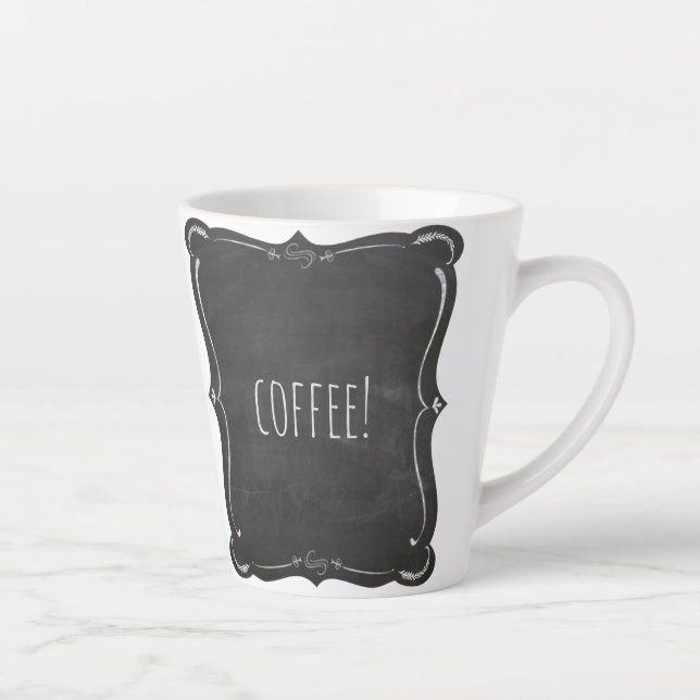 Tasse Latte plateau de café (Droite)