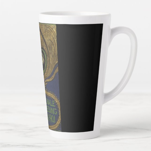 Tasse Latte Playère poster vintage Art nouveau Klingner (Droite)