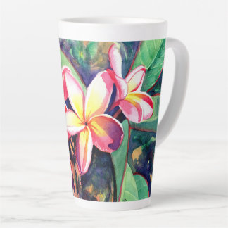 Tasse Latte Plumeria douce