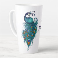 Plumes de paon Peacocks Turquoises