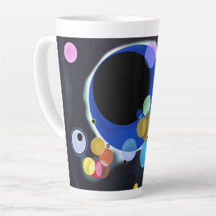 Tasse Latte Plusieurs Cercles, Vassily Kandinsky en numérique