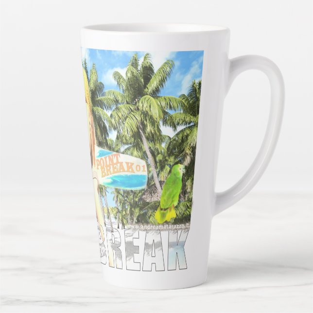 Tasse Latte Point Break 01 (Droite)
