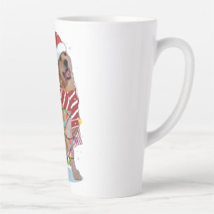Tasse Latte Poison de Cute Golden Retriever