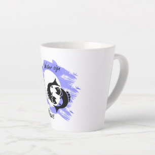 Tasse Latte Poissons