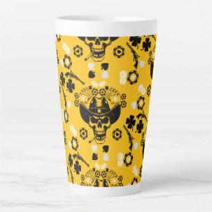 Tasse Latte Poker thème Lucky