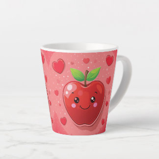 Tasse Latte Pomme rouge