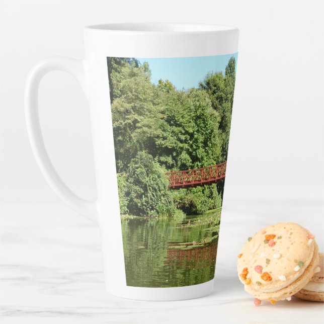 Tasse Latte Pont au lac Centennial à Ellicott City (En situation)