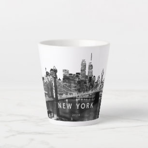 Tasse Latte Pont Brooklyn
