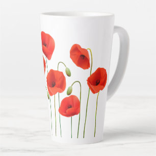 Tasse Latte Poppies