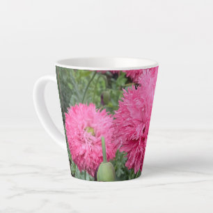 Tasse Latte Poppies Pom Pom Rose
