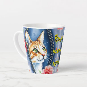 Tasse Latte Populaire Belle Aquarelle Cute Collection de chats