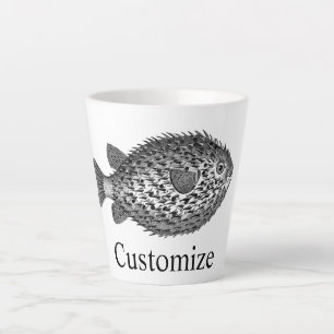 Tasse Latte Porcupine tonnerre-anse