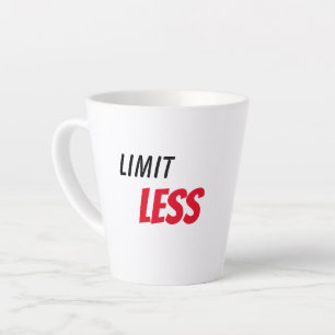 Tasse Latte Positivité illimitée et stimulante, attitude et co