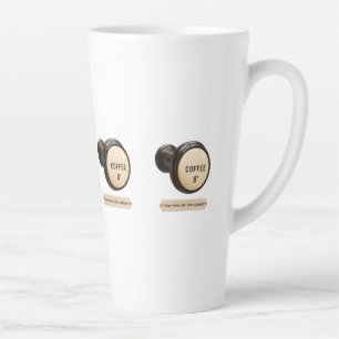 Tasse Latte Pot à café avec arrêt de jeu d'orgue à tuyaux COFF