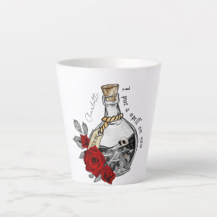 Tasse Latte Potion d'amour sorcière gothique