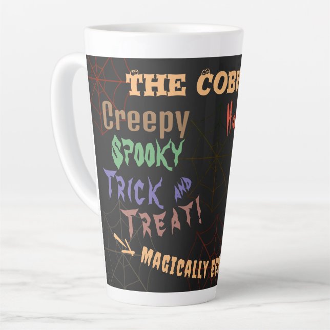 Tasse Latte Potions magiques sinistres et effrayantes pour Hal (Angle gauche)