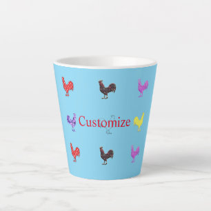 Tasse Latte Poules de poulet Thunder_Cove