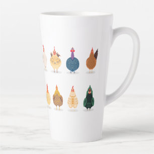 Tasse Latte  Poulet mou
