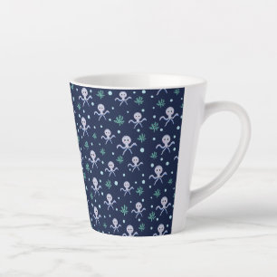 Tasse Latte Poulpe sous la mer motif pour enfants