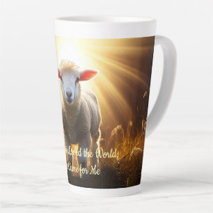 Tasse Latte Pour Dieu si aimé le monde, Agneau