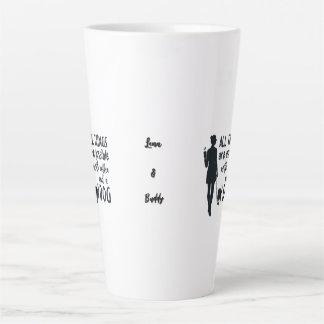 Tasse Latte Pour les amateurs de café et de chiens : personnal