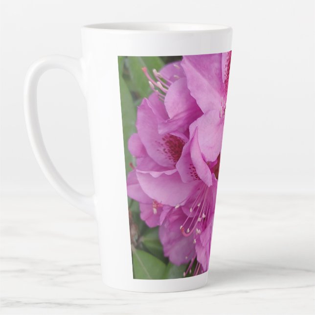 Tasse Latte Prenez le temps de sentir le jardin (Gauche)