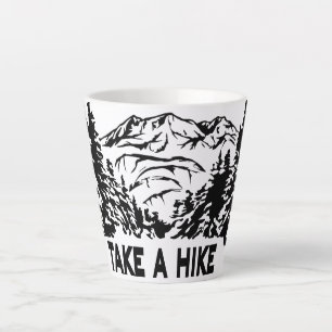 Tasse Latte Prenez une citation Hippique paysage montagnard mo