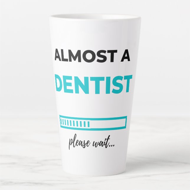 Tasse Latte Presque un dentiste 2 (Devant)