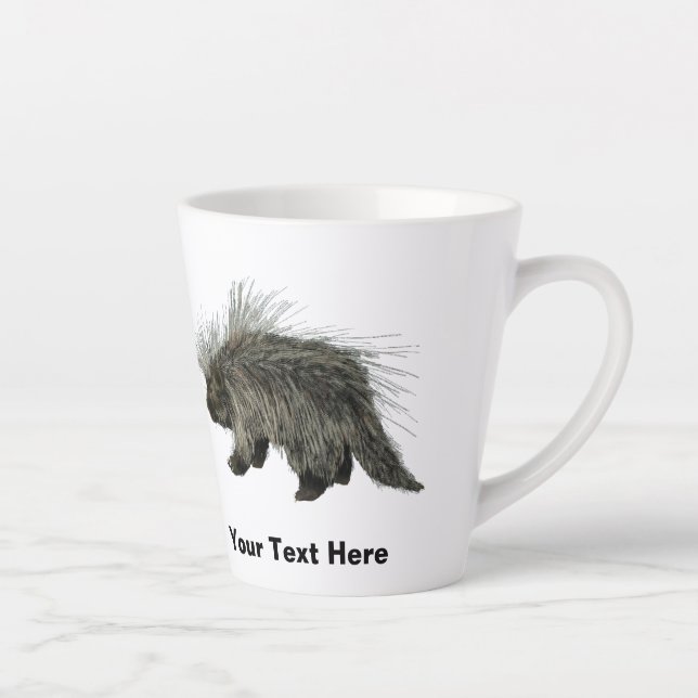 Tasse Latte Prickly Porky (Droite)