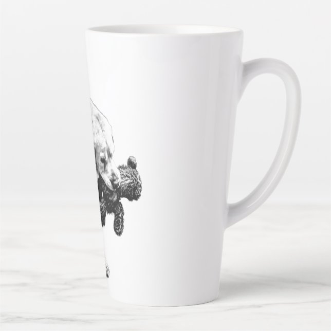 Tasse Latte Prix de la motion (Droite)